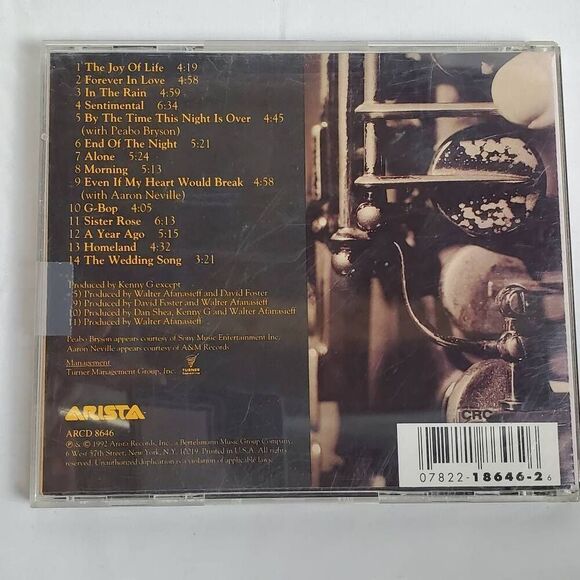Kenny G – Breathless CD - Picture 3 of 3
